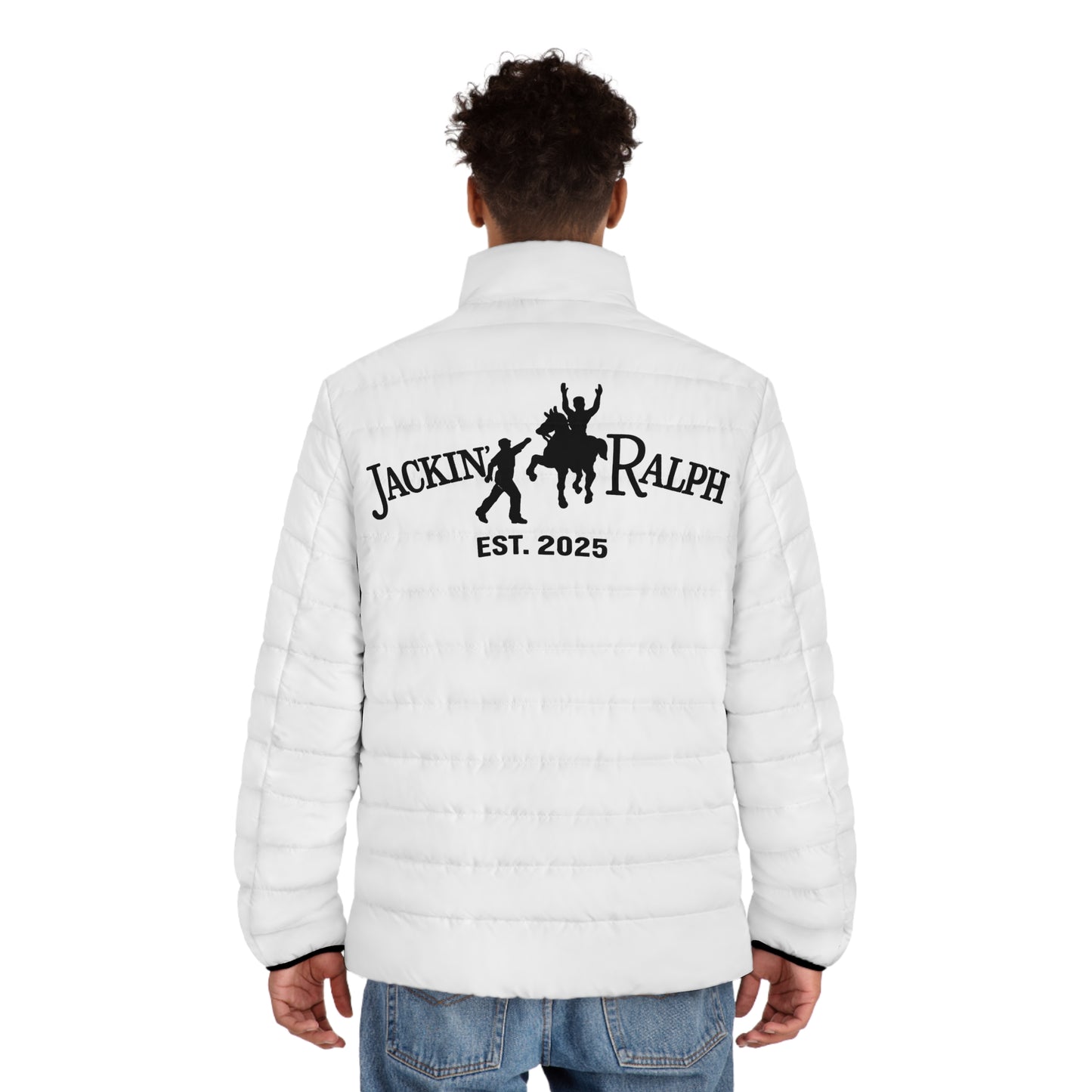 Men's Puffer Jacket (Printed)