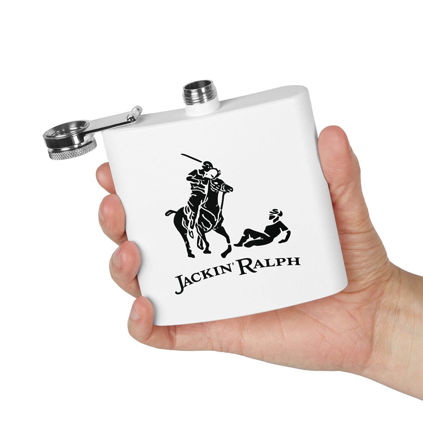 Stainless Steel Flask, 6oz