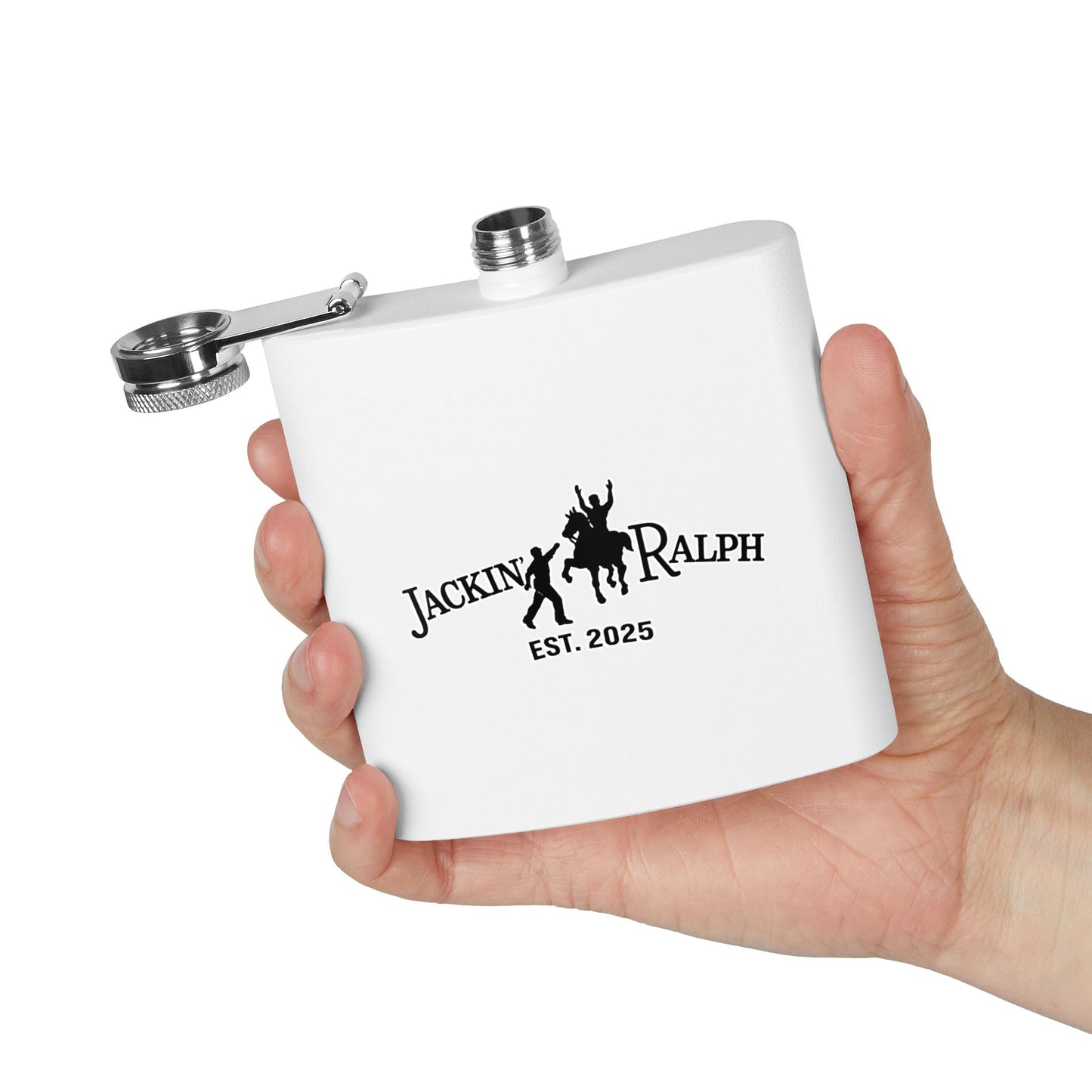 Stainless Steel Flask, 6oz