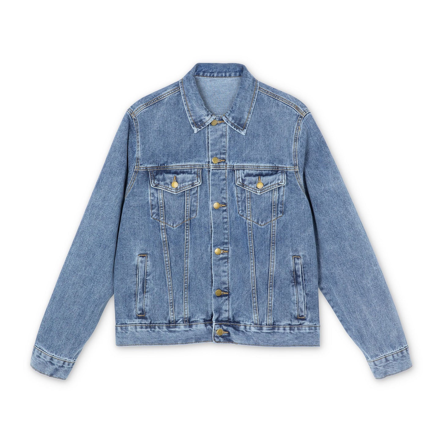 Men's Denim Jacket (Printed)