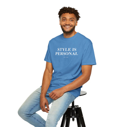 Garment-Dyed T-shirt (Printed)