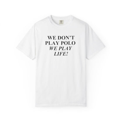 Garment-Dyed T-shirt (Printed)