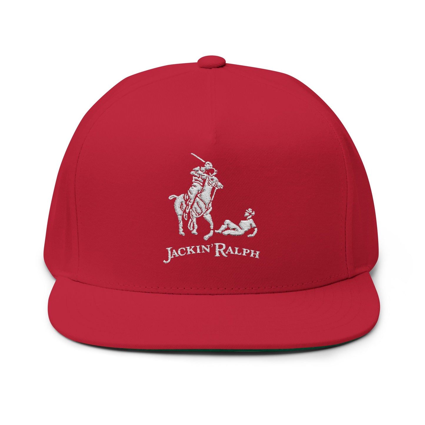 Flat Bill Cap (Embroidery)