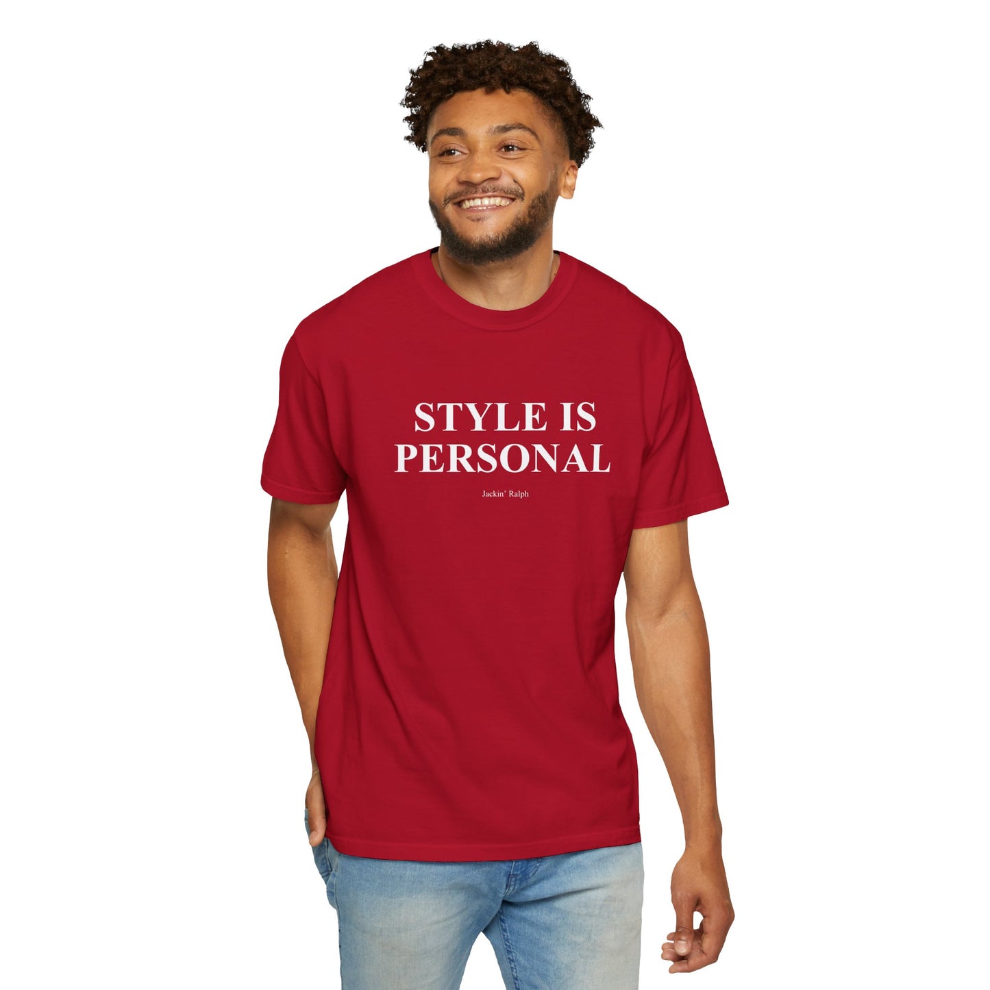 Garment-Dyed T-shirt (Printed)