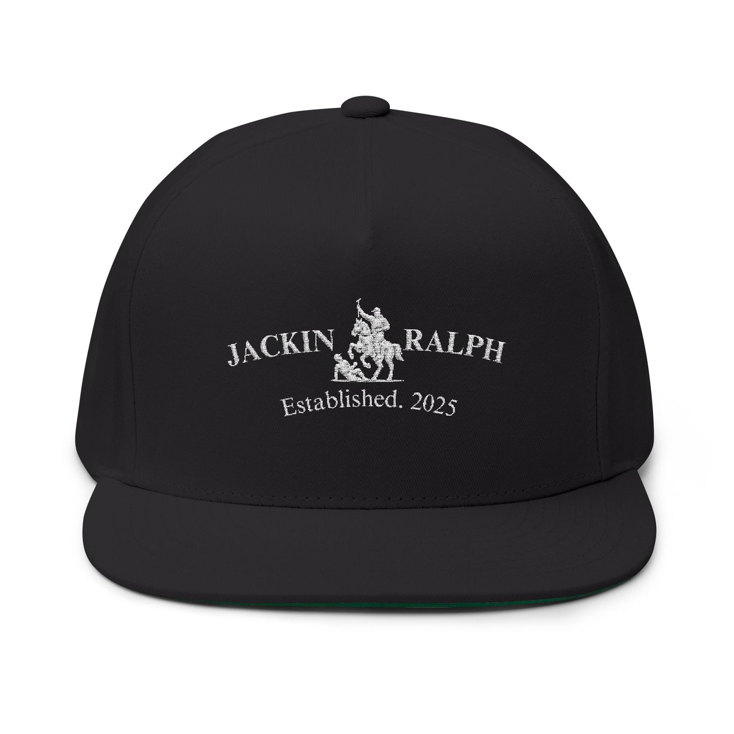 Flat Bill Cap (Embroidery)