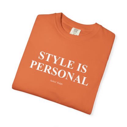 Garment-Dyed T-shirt (Printed)