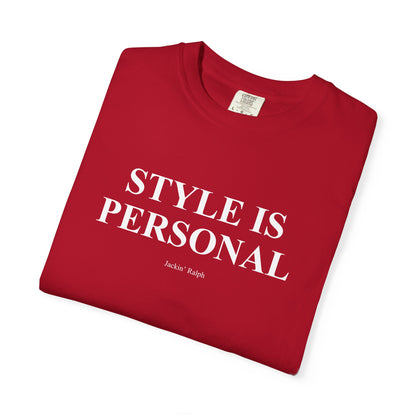 Garment-Dyed T-shirt (Printed)