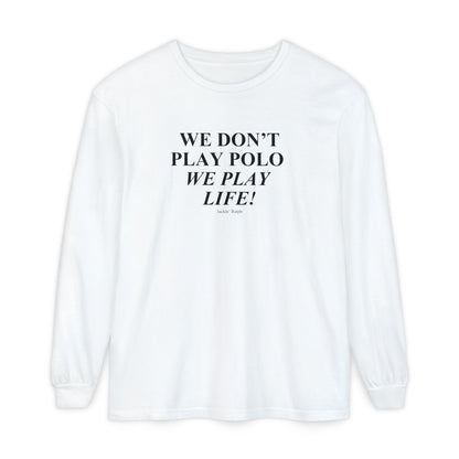 Garment-dyed Long Sleeve T-Shirt