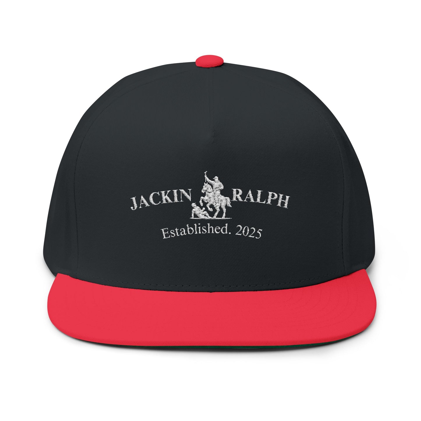 Flat Bill Cap (Embroidery)