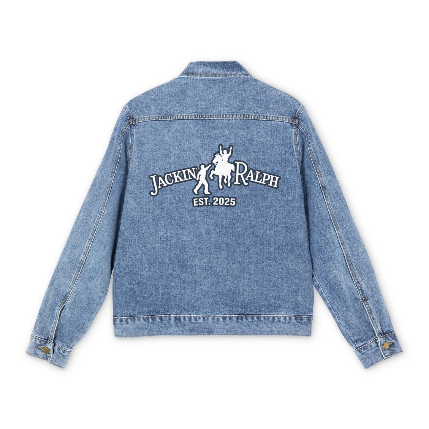 Men's Denim Jacket (Printed)