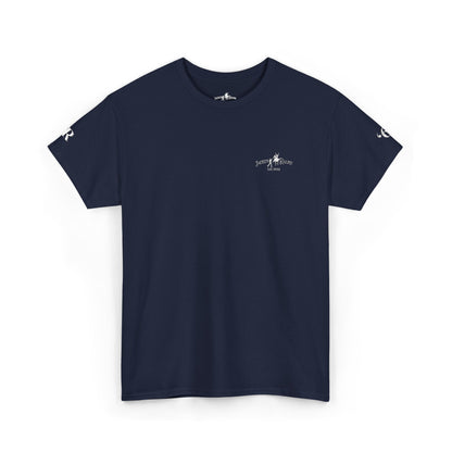 Heavy Cotton Tee (Embroidery)