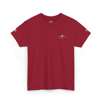 Heavy Cotton Tee (Embroidery)