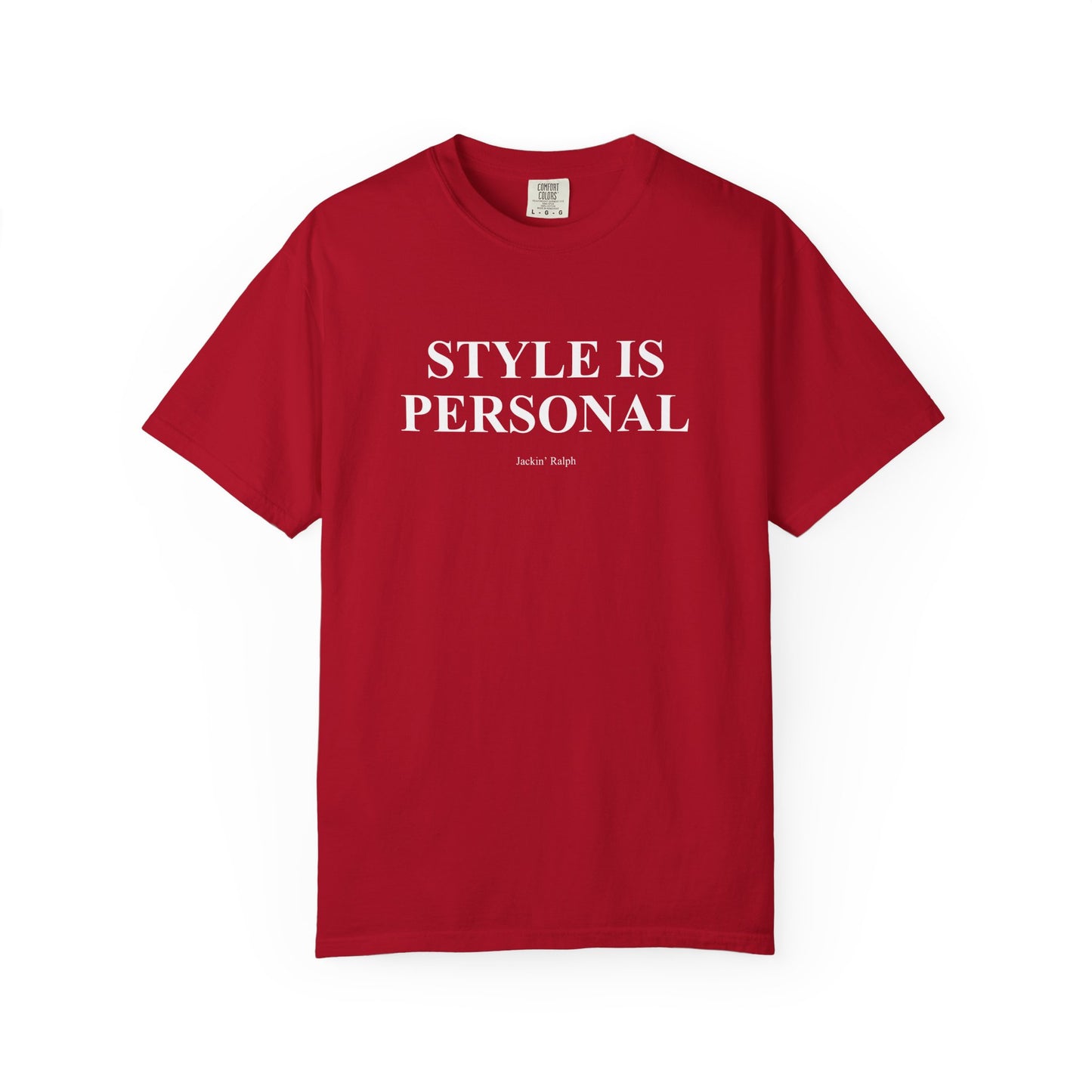 Garment-Dyed T-shirt (Printed)