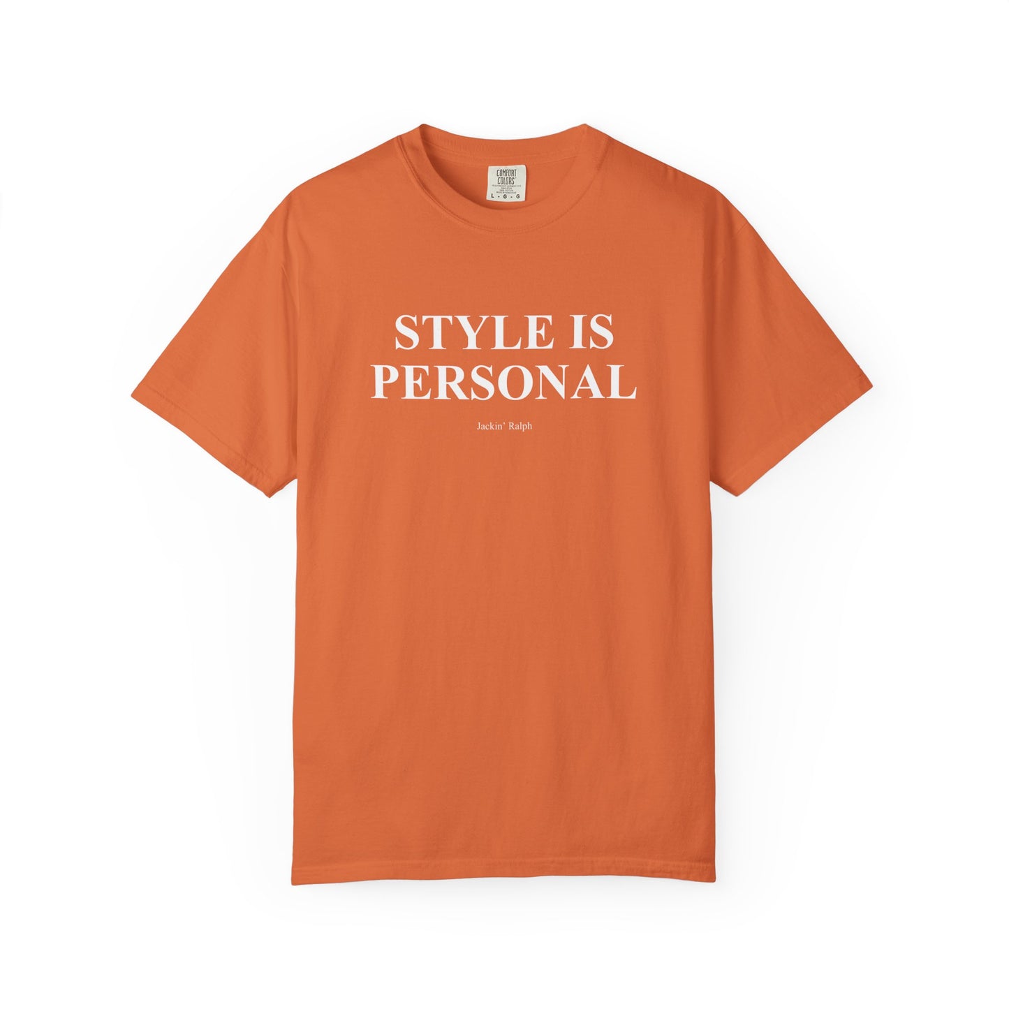 Garment-Dyed T-shirt (Printed)