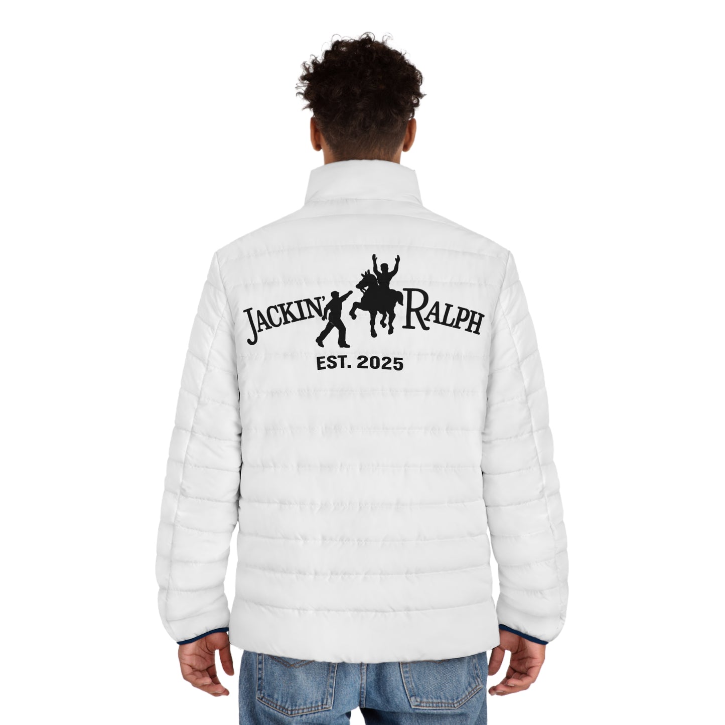 Men's Puffer Jacket (Printed)