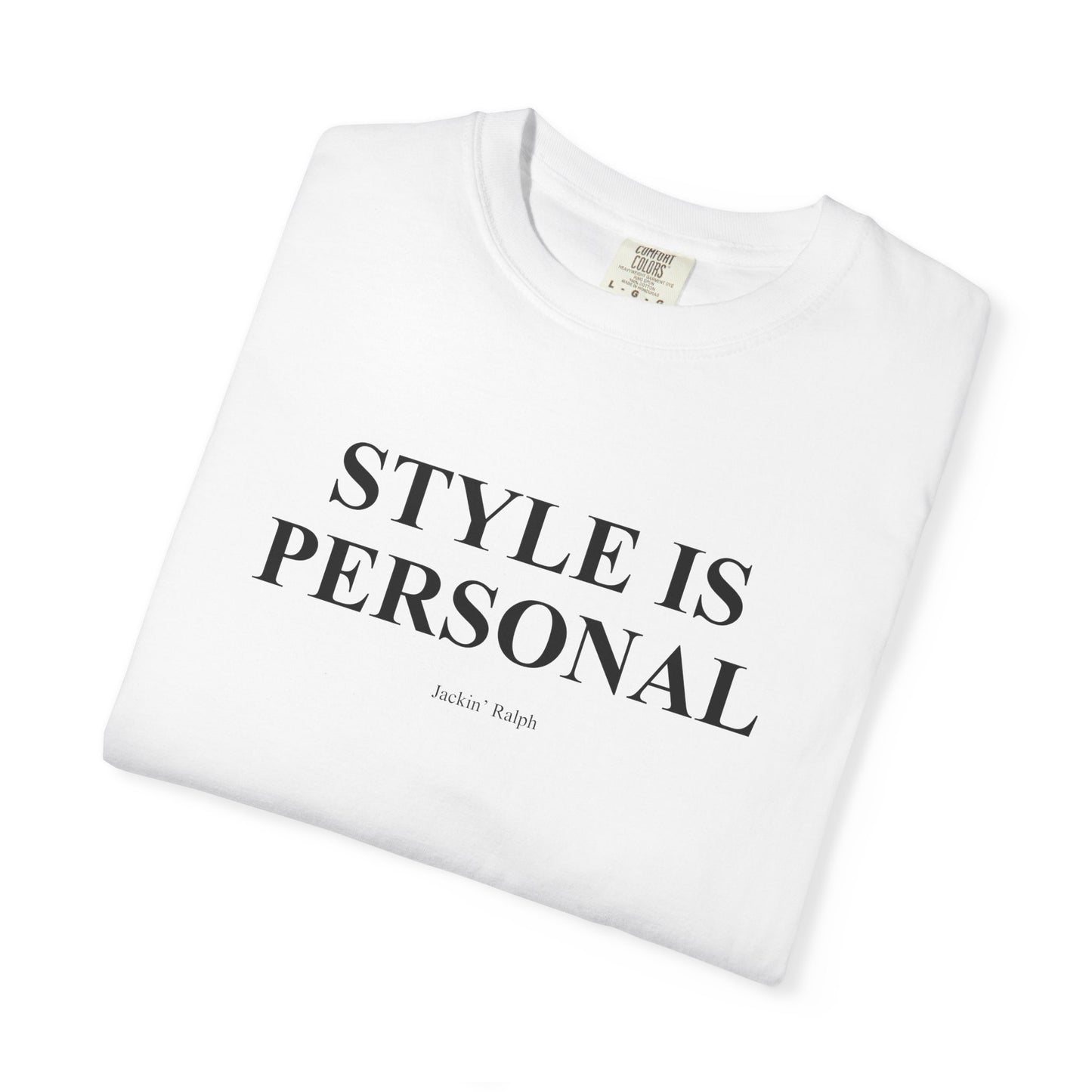 Garment-Dyed T-shirt (Printed)