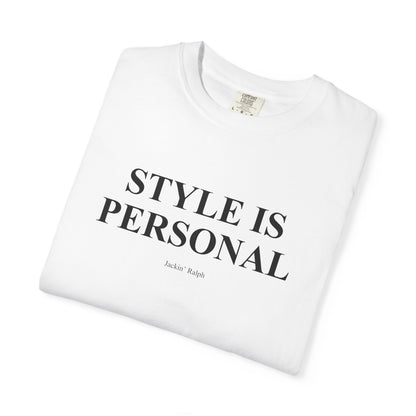 Garment-Dyed T-shirt (Printed)