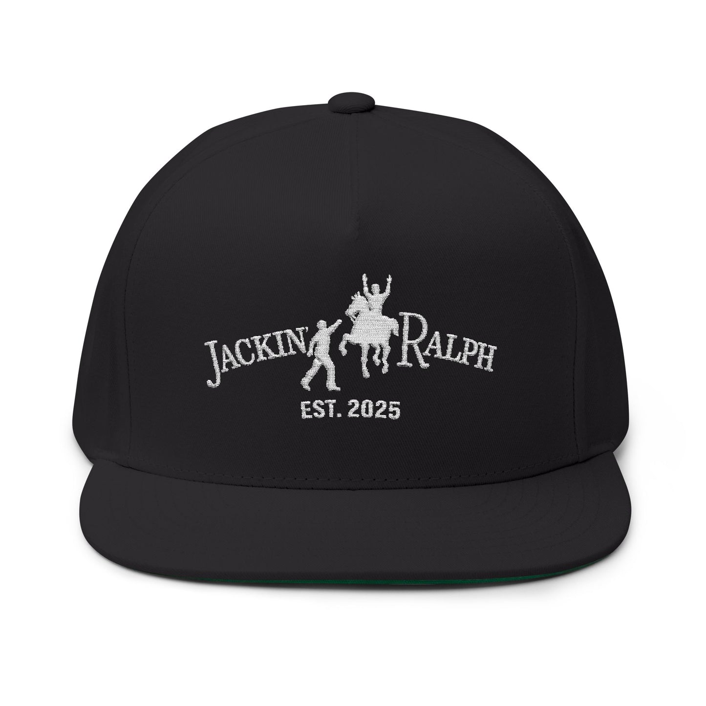 Flat Bill Cap (Embroidery)