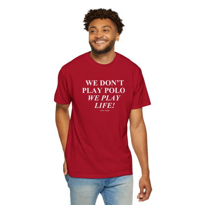 Garment-Dyed T-shirt (Printed)