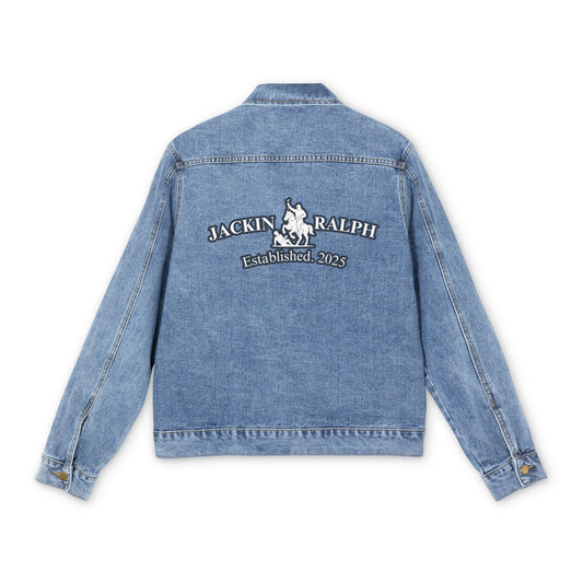 Men's Denim Jacket (Printed)