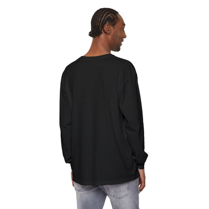 Garment-dyed Long Sleeve T-Shirt (Printed)