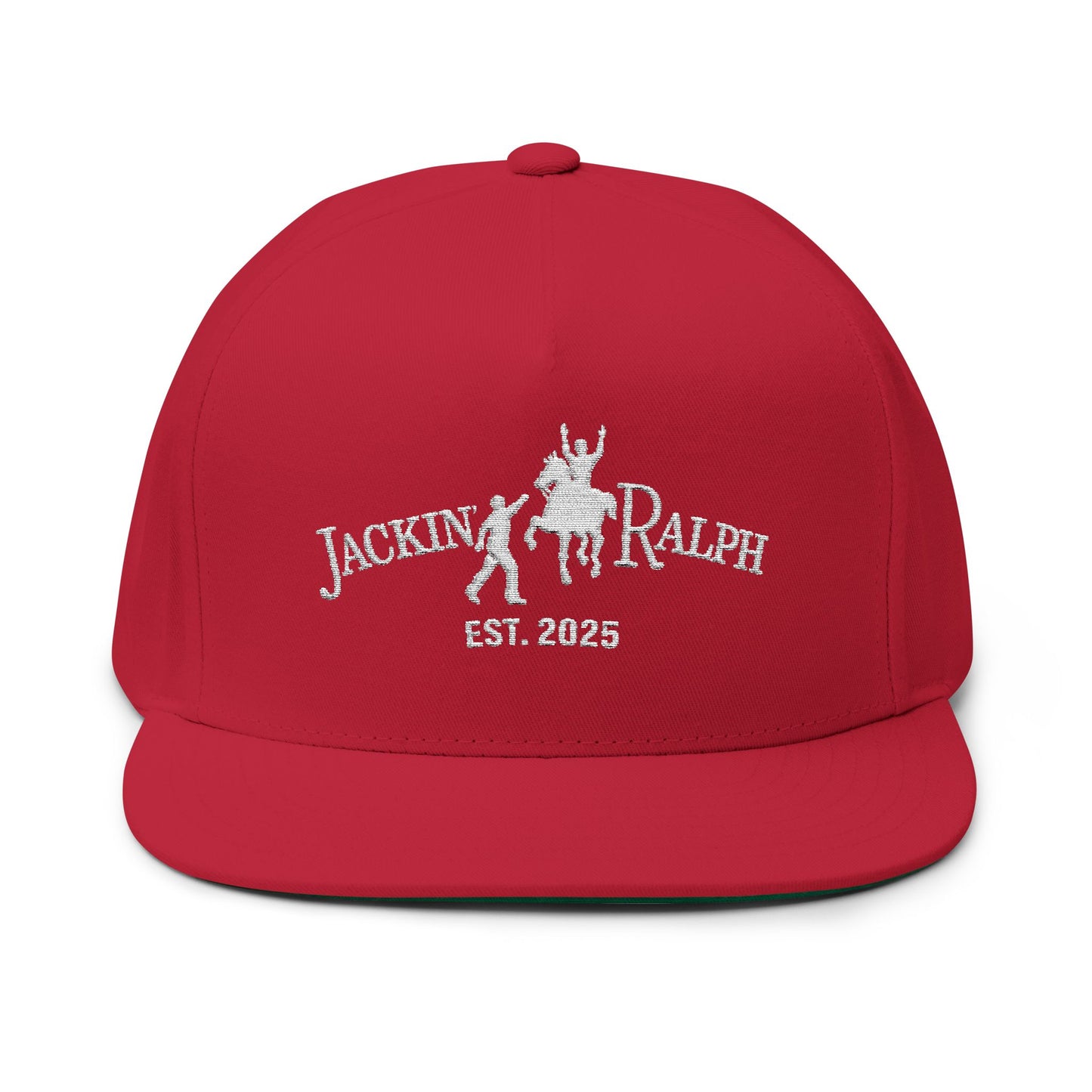 Flat Bill Cap (Embroidery)