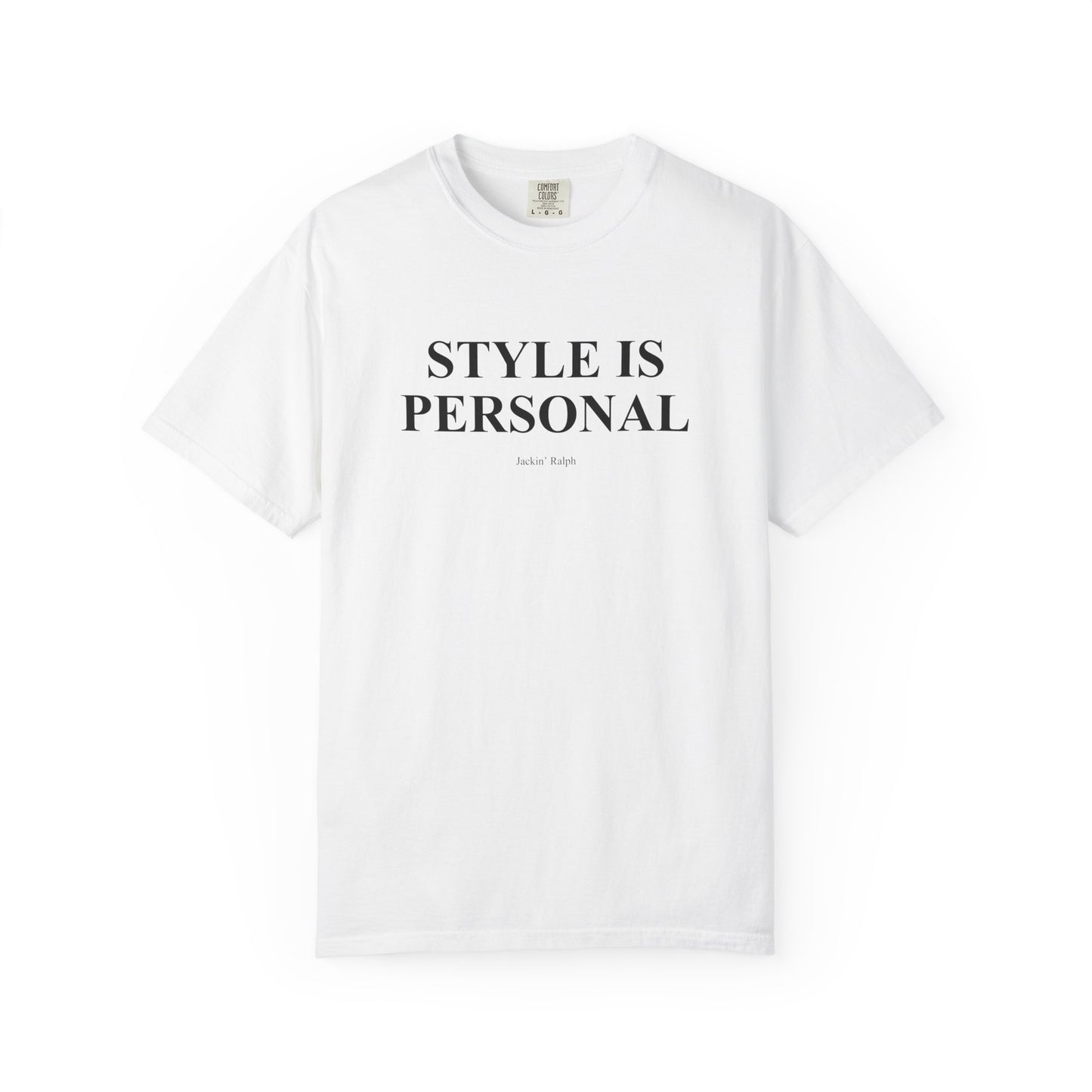Garment-Dyed T-shirt (Printed)