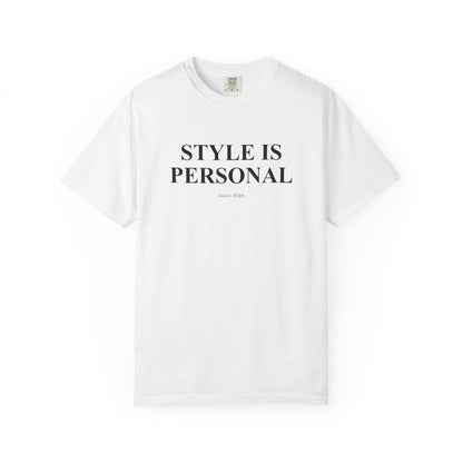 Garment-Dyed T-shirt (Printed)