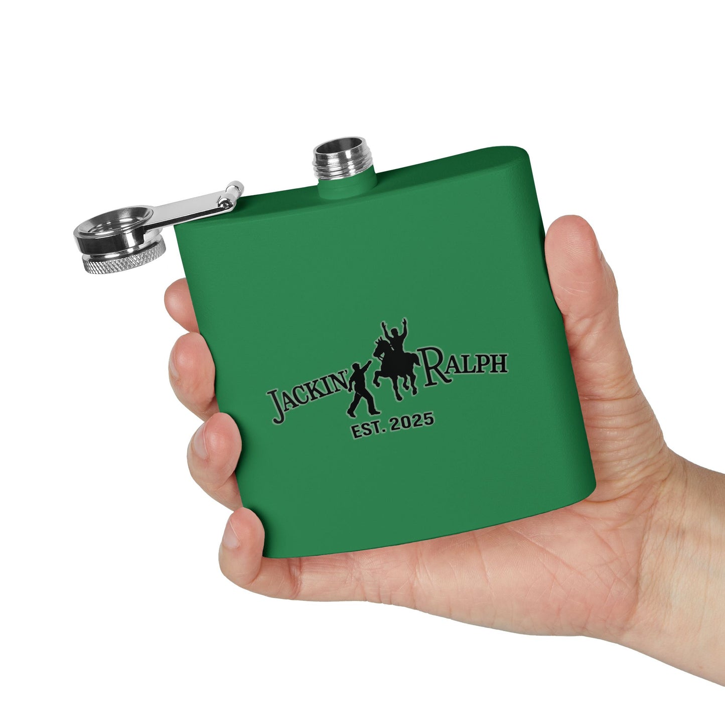 Stainless Steel Flask, 6oz