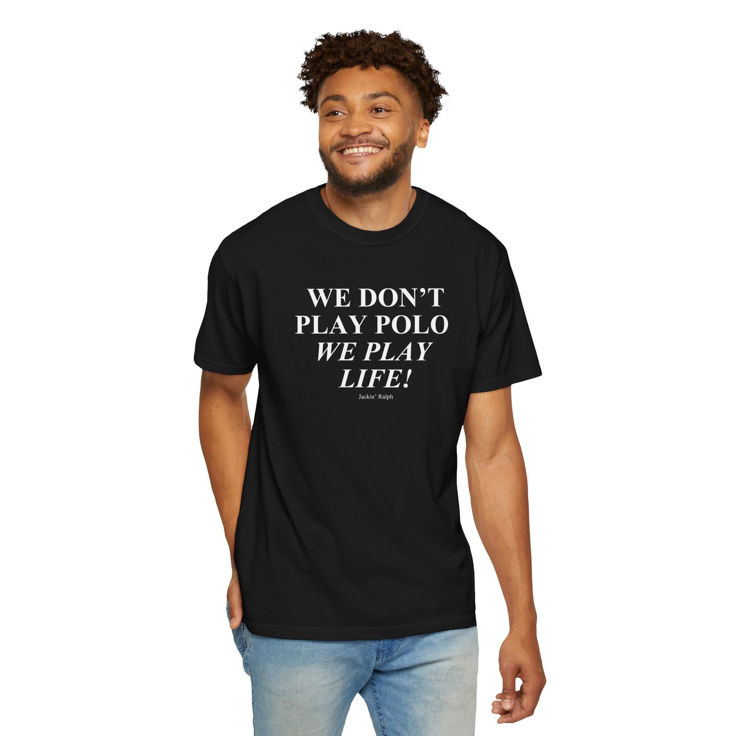 Garment-Dyed T-shirt (Printed)