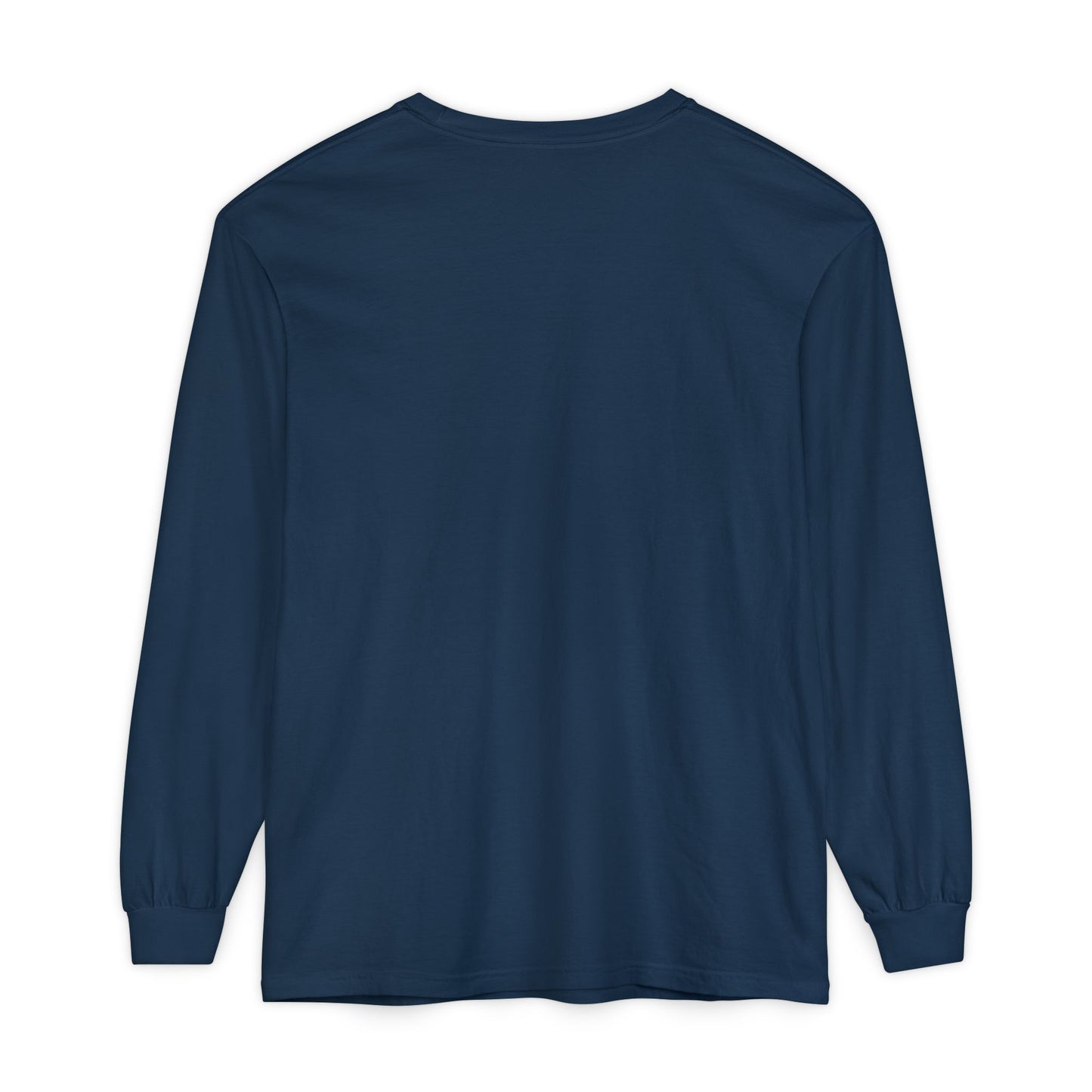 Garment-dyed Long Sleeve T-Shirt (Printed)