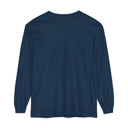 Garment-dyed Long Sleeve T-Shirt (Printed)