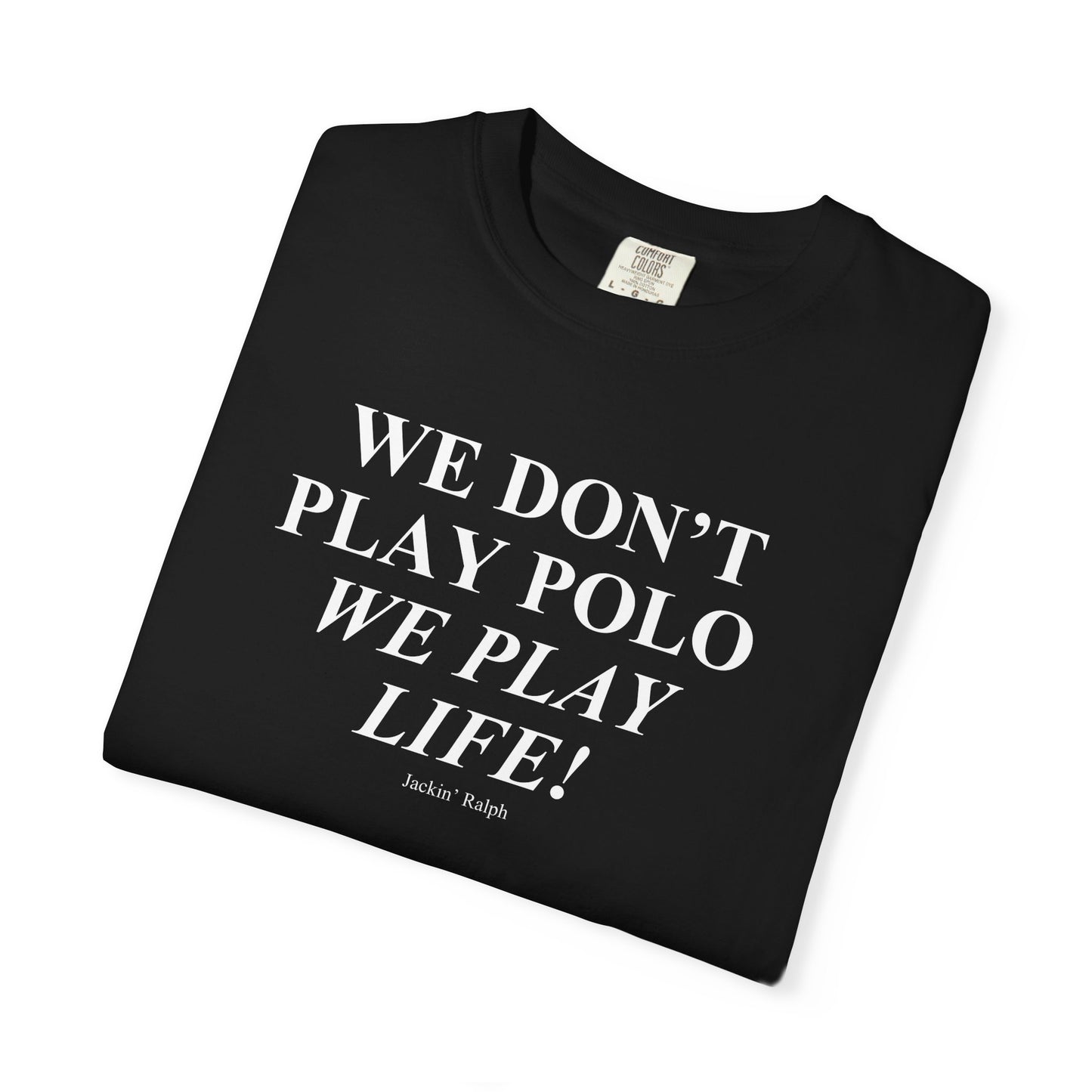 Garment-Dyed T-shirt (Printed)