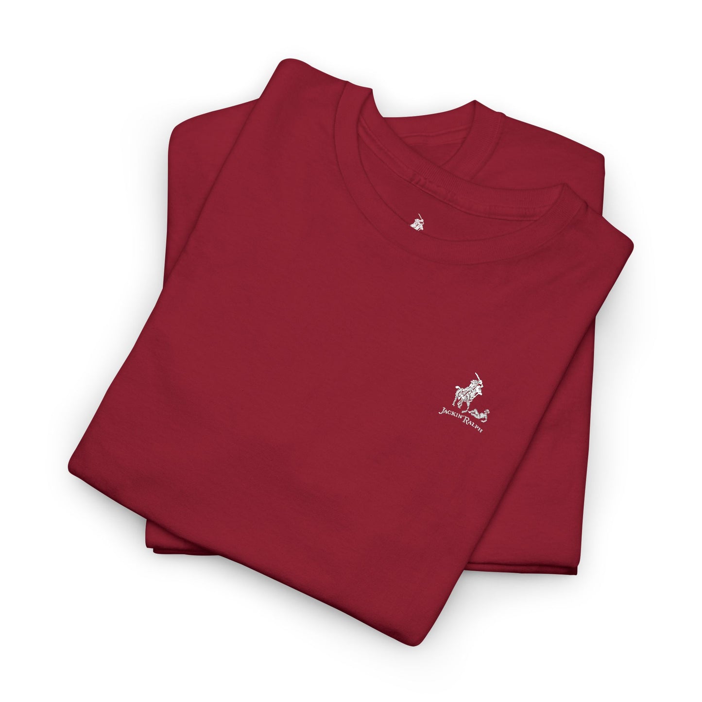 Heavy Cotton Tee (Embroidery)