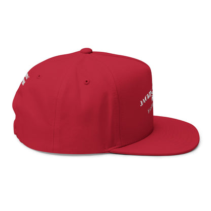 Flat Bill Cap (Embroidery)