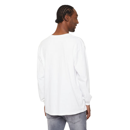 Garment-dyed Long Sleeve T-Shirt (Printed)