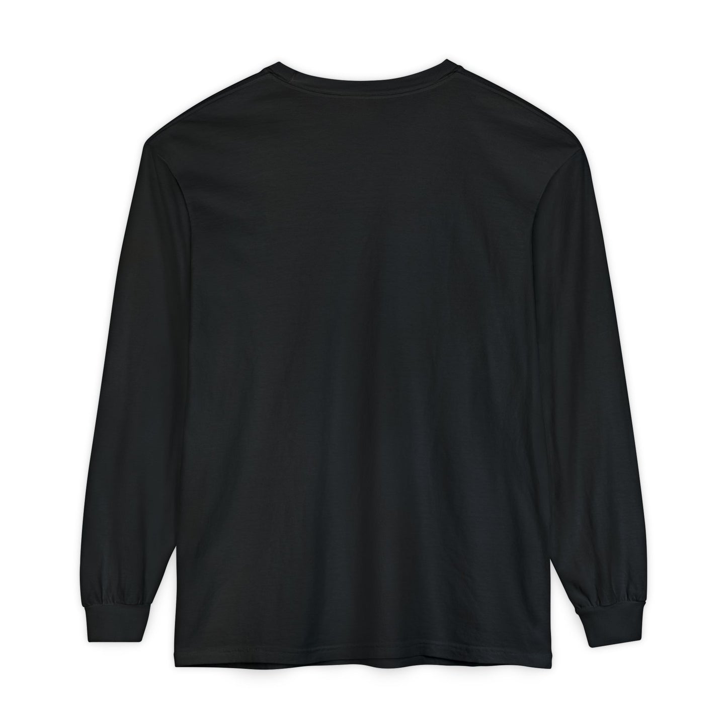 Garment-dyed Long Sleeve T-Shirt (Printed)