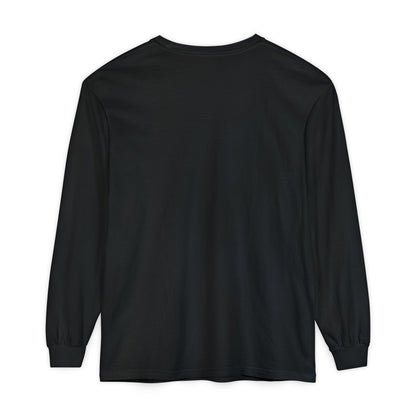 Garment-dyed Long Sleeve T-Shirt (Printed)