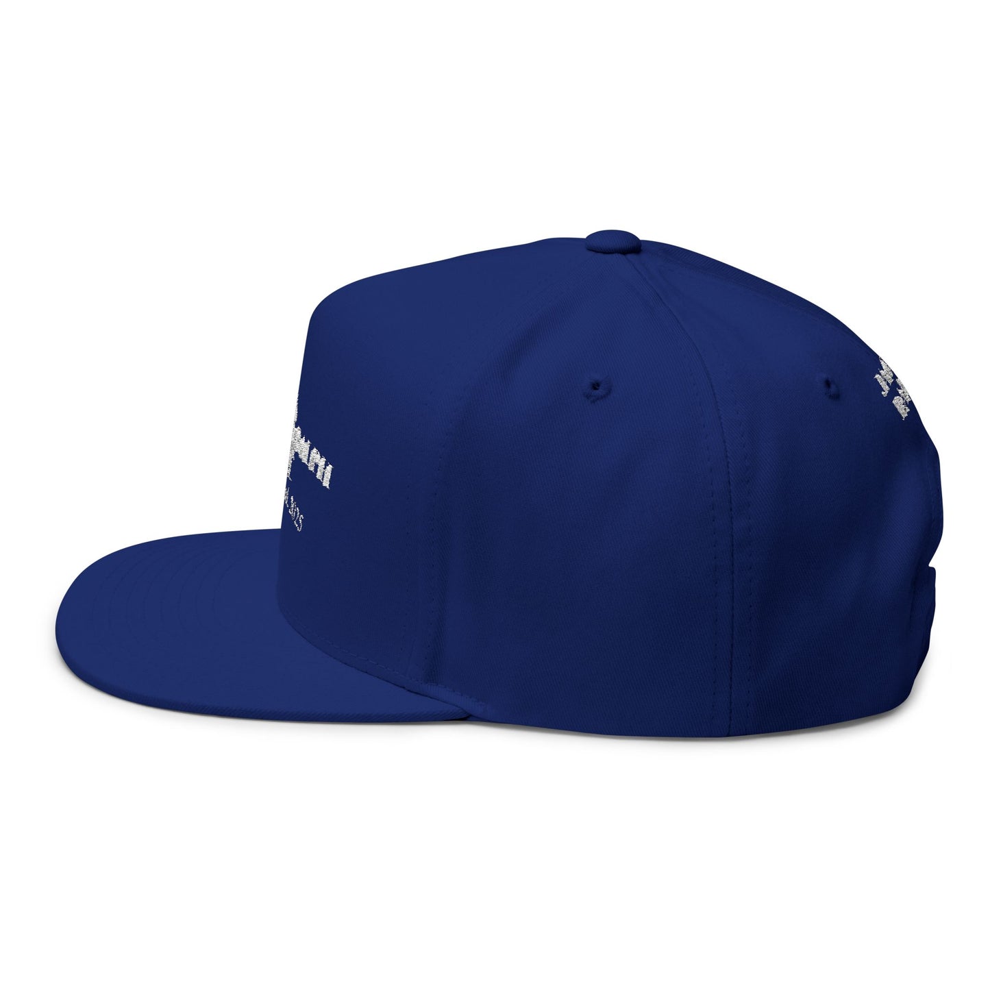 Flat Bill Cap (Embroidery)