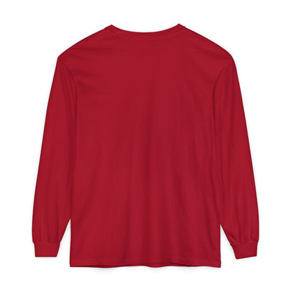 Garment-dyed Long Sleeve T-Shirt (Printed)