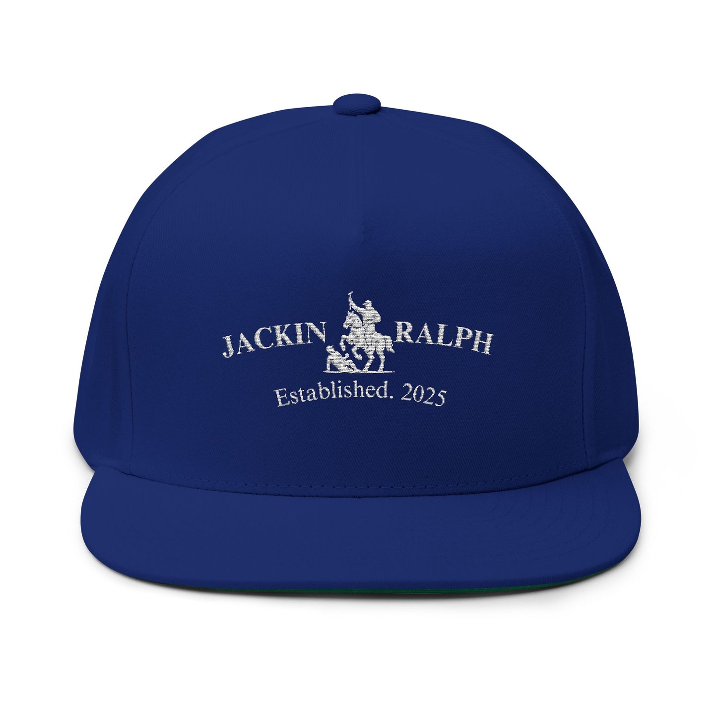 Flat Bill Cap (Embroidery)