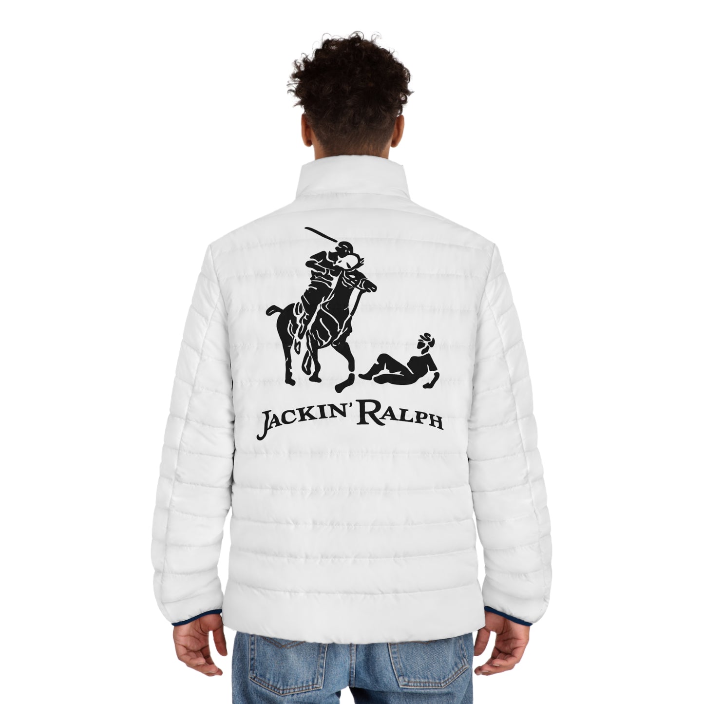 Men's Puffer Jacket (Printed)