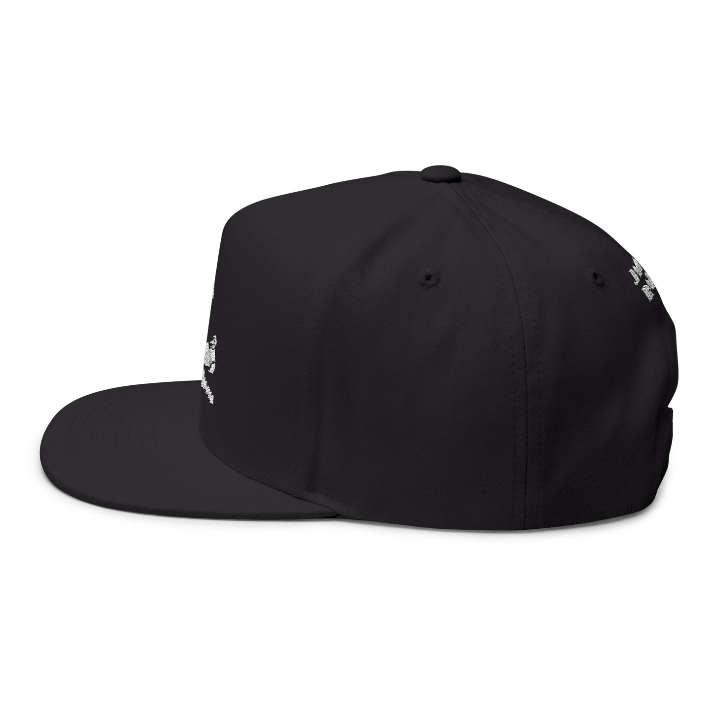 Flat Bill Cap (Embroidery)