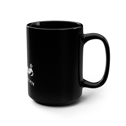 Black Mug, 15oz