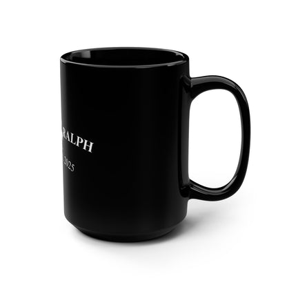 Black Mug, 15oz