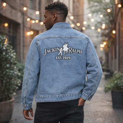 Men's Denim Jacket (Printed)