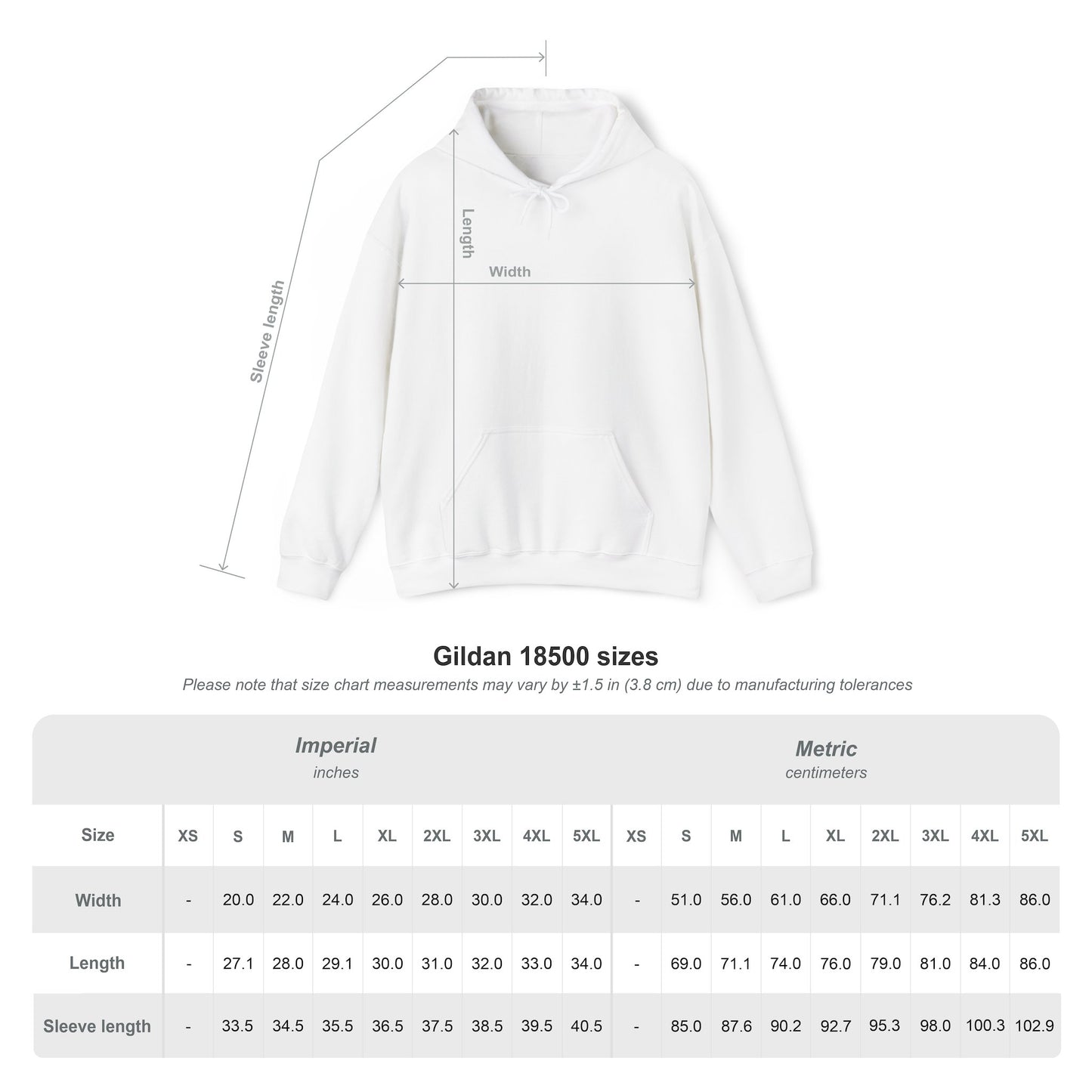 Heavy Blend™ Hooded Sweatshirt (Embroidery)